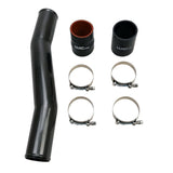 Wehrli 03-07 Dodge 5.9L Cummins Passenger Side 3in Replacement Intercooler Pipe - Gloss Black - WCF100544-GB