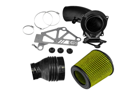 AWE Tuning Audi RS3 / TT RS S-FLO Shortie Carbon Fiber Intake - 2660-15046