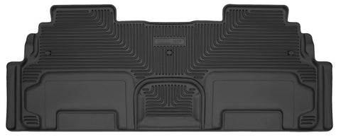 Husky Liners 08-15 Buick Enclave / 07-15 GMC Acadia X-Act Contour Black 2nd Seat Floor Liners - 53241