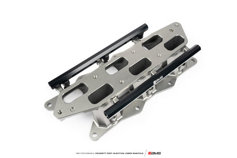 AMS Performance 2023+ Nissan Z Port Injection Lower Manifold - Gunmetal - AMS.47.08.0001-2