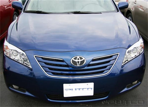 Putco 07-09 Toyota Camry (eyebrow Style) Head Lamp Overlays & Rings - 401256