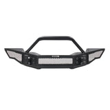 Go Rhino 07-20 Jeep Wrangler JL/JLU/JK/JKU/Gladiator JT Rockline Full Width Bumper w/ Overrider - 331201T