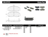 StopTech Performance 04-09 Acura TSX / 09 Accord V6 Coupe ONLY Front Brake Pads - 309.07870