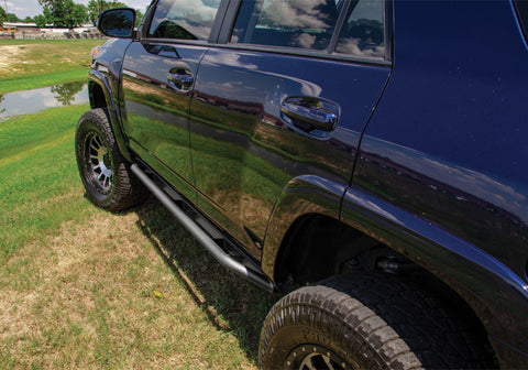 N-Fab Trail Slider Steps 15-20 Chevy/GMC Colorado/Canyon Crew Cab All Beds - SRW - Textured Black - TSG15CC-TX