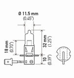 Hella Bulb H3 12V 55W Pk22S T325 Sb - H3SB