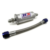 Nitrous Express 6AN Pure-Flo N2O Filter & 7 Stainless Hose (Lifetime Cleanable) - 15610