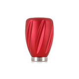 Mishimoto Steel Core Twist Shift Knob Red Aluminum - MMSK-TWST-RD