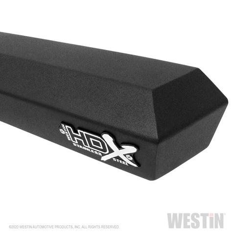 Westin 2020 Jeep Gladiator HDX Stainless Drop Nerf Step Bars - Textured Black - 56-141652