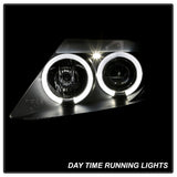 Spyder BMW Z4 03-08 Projector Headlights Xenon/HID Model Only - LED Halo Black PRO-YD-BMWZ403-HID-BK - 5029676