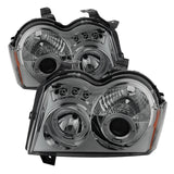 Spyder Jeep Grand Cherokee 05-07 Projector Headlights LED Halo LED Smke PRO-YD-JGC05-HL-SMC - 5011114