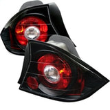 Spyder Honda Civic 01-03 2Dr Euro Style Tail Lights Black ALT-YD-HC01-2D-BK - 5004369