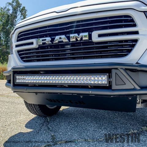 Westin 2019-2022 Ram 1500  Classic Outlaw Front Bumper - Textured Black - 58-61075