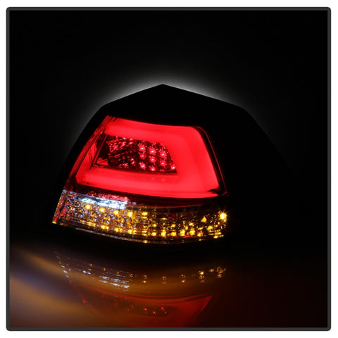 Spyder Pontiac G8 08-09 Version 2 Light Bar LED Tail Lights - Red Clear- ALT-YD-PG808V2-LB-RC - 5086075