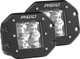 Rigid Industries Dually - Flush Mount - Spot - Set of 2 - 212213