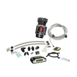 Snow Performance Stg 3 Boost Cooler EFI 2D MAP Prog Water Injection Kit (SS Brded Line/4AN) w/o Tank - SNO-310-BRD-T