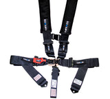 NRG SFI 16.1 5PT 3in. Seat Belt Harness / Latch Link - Black - SBH-5PCBK