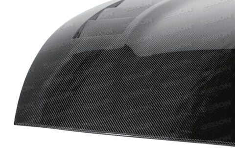 Seibon 09-10 Nissan 370Z TS Carbon Fiber Hood - HD0910NS370-TS