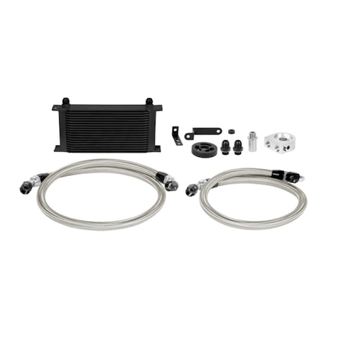 Mishimoto 08-14 Subaru WRX Oil Cooler Kit - Black - MMOC-WRX-08BK