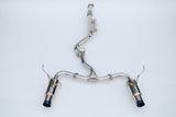 Invidia 2022+ Subaru WRX N1 Twin Outlet Single Layer Tip Cat-Back Exhaust - HS22WRXGTT