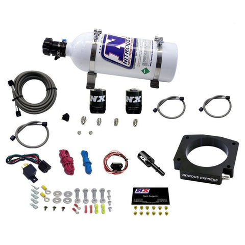 Nitrous Express 15-17 Ford Mustang GT350 5.2L Nitrous Plate Kit w/5lb Bottle - 20953-05