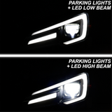 Spyder Subaru Impreza WRX 15-20 LED High-Power LED Headlights-Black PRO-YD-SWRX15LEDAP-SBSEQ-BK - 5088109