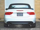 AWE Tuning Audi B8 / B8.5 S5 Cabrio Touring Edition Exhaust - Non-Resonated - Chrome Silver Tips - 3415-42034