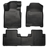 Husky Liners 10-12 Ford Mustang WeatherBeater Combo Black Floor Liners - 98371