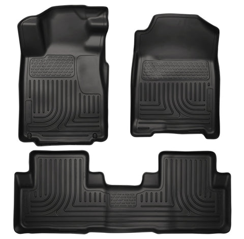 Husky Liners 04-10 Chevrolet Cobalt WeatherBeater Combo Black Floor Liners - 98101