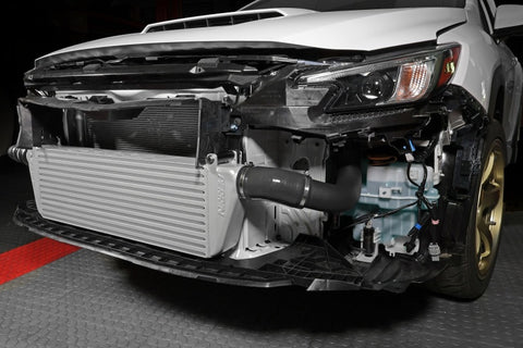 Perrin 22-23 Subaru WRX Front Mount Intercooler Kit (Black Tubes & Silver Core) - PSP-ITR-441SL/BK