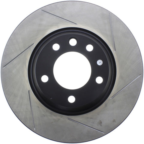 StopTech Power Slot 07-10 Audi Q7 / 03-10 Porsche Cayenne Left Front Slotted Rotor - 126.33090SL