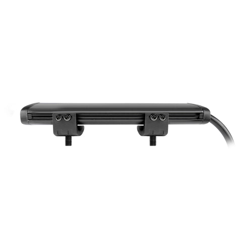 Go Rhino Xplor Flash Series Sgl Multi Function LED Light Bar (Track Mount) 10in. - Blk - 750001014CBS