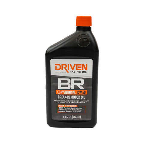 Industrial Injection DRIVEN Conventional Break In Motor Oil 15W-50 1qt - 1G1101