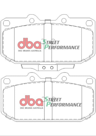 DBA 06-07 Subaru WRX SP500 Front Brake Pads - DB1170SP