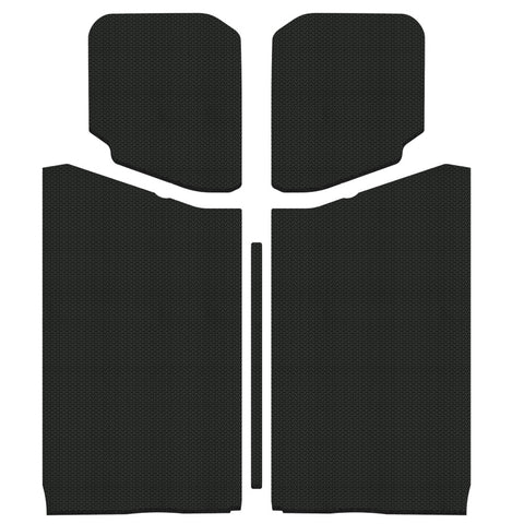 DEI 18-23 Jeep Wrangler JL 2-Door Boom Mat Headliner - 5 Piece - Black - 50188