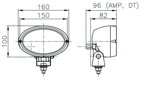 Hella Worklight 1Ga - H15161031