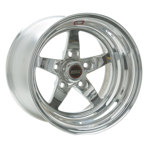 Weld S71 15x4 / 5x120mm BP / 2.5in. BS Polished Wheel (Low Pad) - Non-Beadlock - 71LP-504N25A