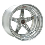 Weld S71 15x3.5 / 5x4.75 BP / 0.63in. BS Polished Wheel (Medium Pad) - Non-Beadlock - 71MP-503B06A