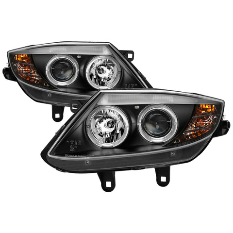 Spyder BMW Z4 03-08 Projector Headlights Xenon/HID Model Only - LED Halo Black PRO-YD-BMWZ403-HID-BK - 5029676