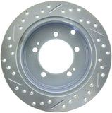 StopTech Select Sport Drilled & Slotted Rotor - Rear Left - 227.46047L