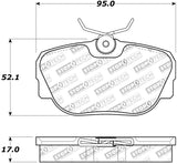 StopTech Street Touring Brake Pads - 308.04930