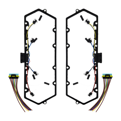 Mishimoto 1998-2003 Ford 7.3L Powerstroke Glow Plug Harness & Gasket - MMGH-F2D-98