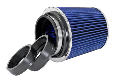 Spectre Adjustable Conical Air Filter 5-1/2in. Tall (Fits 3in. / 3-1/2in. / 4in. Tubes) - Blue - 8136