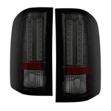 Spyder Chevy Silverado 07-13 LED Tail Lights Blk Smke ALT-YD-CS07-LED-BSM - 5078032