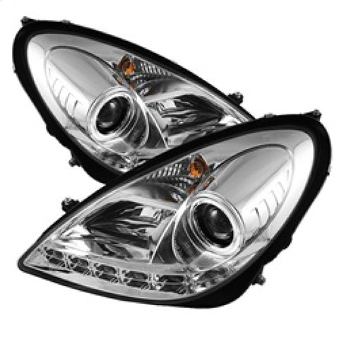 Spyder Mercedes Benz SLK 05-10 Projector Xenon/HID Model- DRL Chrm PRO-YD-MBSLK05-HID-DRL-C - 5014993