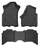 Husky Liners 19-21 Ram 2500/3500 Crew Cab Weatherbeater Black Front & 2nd Seat Floor Liners - 94111