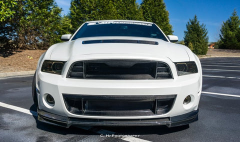 Anderson Composites 12-14 Ford Mustang/Shelby GT500 Type-OE Front Chin Splitter - AC-FL1213FDGT-OE