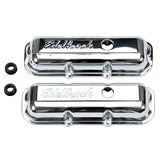 Edelbrock Valve Cover Signature Series Chevrolet 1982-1993 2 8L 60 V6 Chrome - 4488