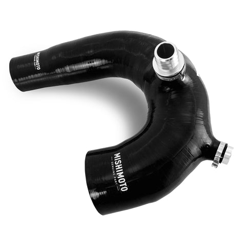 Mishimoto 2016+ Polaris RZR XP Turbo Silicone Intake J-Tube - Black - MMHOSE-RZR-16AIBK