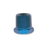 Russell Performance 3/8in Male to 1/8in Female Pipe Bushing Reducer (Blue) - 661570