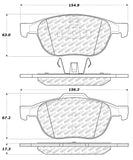 StopTech Street Select Brake Pads - Rear - 305.10440